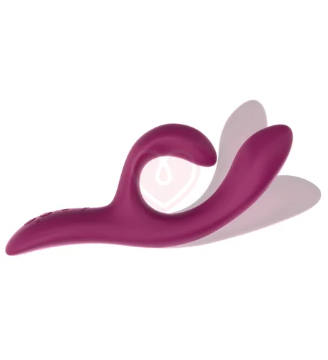 Вибратор для стимуляции зоны G и клитора We-Vibe Nova 2 малиновый фото 2