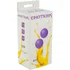 Вагинальные шарики без сцепки Emotions Lexy Large 3 см фиолетовые фото 2