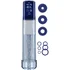Вакуумная помпа с кольцами Realov Bathfun Pro Ai Aqua Penis Pump синяя фото 3