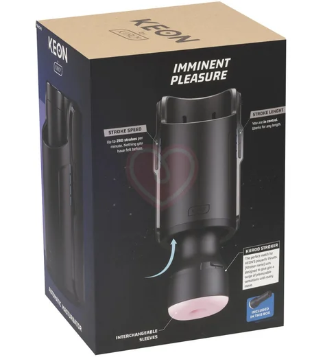Автоматический мастурбатор Kiiroo Keon WiFi + Feel Stroker чёрный фото 11