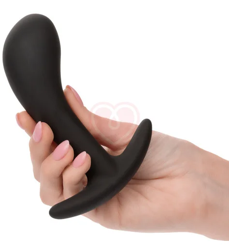 Набор из 3 пробок для стимуляции простаты Silicone Prostate Kit чёрный фото 3