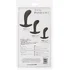 Набор из 3 пробок для стимуляции простаты Silicone Prostate Kit чёрный фото 5
