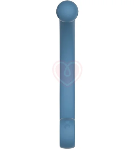 Вибратор с массажной головкой SVibe AXI Snail Spot Wand голубой фото 5
