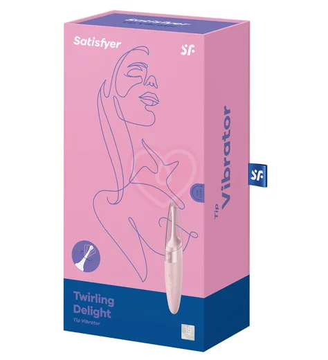 Универсальный точечный стимулятор Satisfyer Twirling Delight розовый фото 4