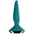 Анальная вибропробка Satisfyer Plug Ilicious 1 с приложением зелёная фото 5