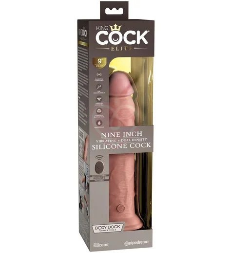 Реалистичный вибратор на присоске King Cock Elite 23 см фото 6