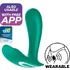 Вибратор Satisfyer Top Secret для ношения и стимуляции точки G зелёный фото 4