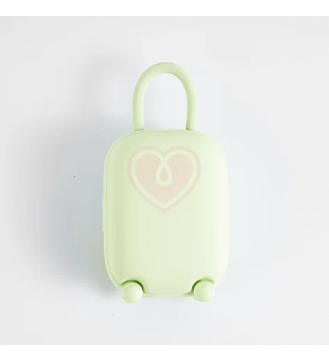 Вибратор с вакуумным клиторальным стимулятором BeYourLover Magic Suitcase зелёный фото 6