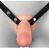 Фаллопротез с креплением Pipedream Hollow Silicone Strap-On 5 телесный фото 5