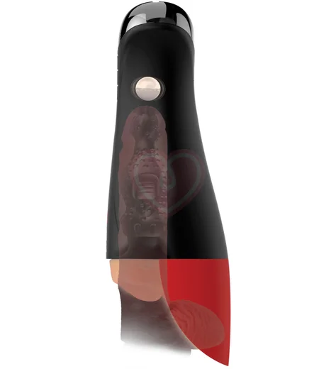 Мастурбатор в колбе вагина с вибрацией PipeDream Fuck-O-Matic Pro Xl телесный фото 3