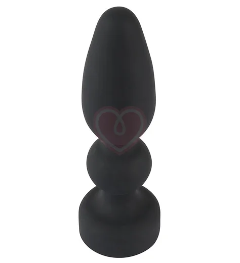 Длинный анальный стимулятор Black Velvets Big Plug фото 2