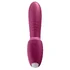Гибкий вибратор с вакуумным стимулятором и приложением Satisfyer Sunray бордовый фото 4