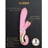 Вибратор с клиторальным отростком Gvibe Grabbit розовый фото 3