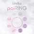 Эрекционное кольцо с вибрацией Tenga Iroha PaiRing Very Peri сиреневое фото 2