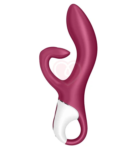 Вибратор Satisfyer Embrace Me с тройным клиторальным стимулятором бордовый фото 2