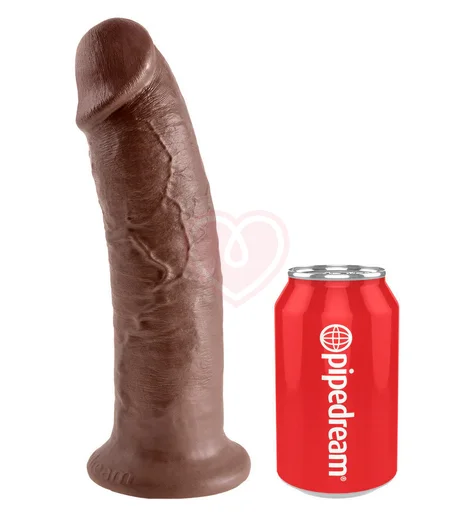 Фаллоимитатор на присоске King Cock 26 см коричневый фото 2