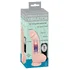 Реалистичный пульсирующий вибратор на присоске Medical Silicone Pulsating Vibrator фото 2