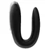 Парный вибратор Satisfyer Double Fun с управлением от приложения или пульта чёрный фото 2