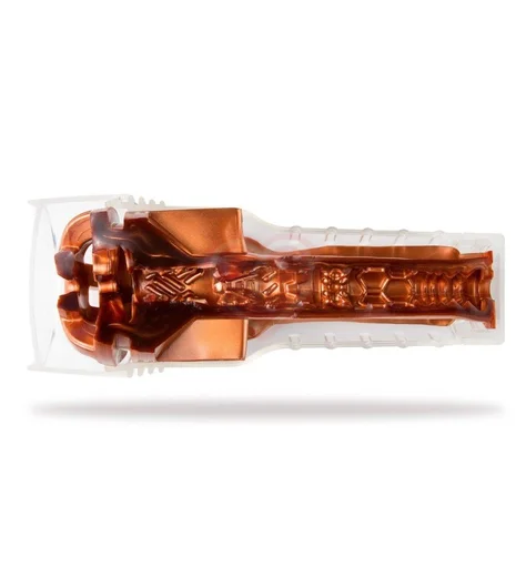 Мастурбатор с имитацией минета Fleshlight Turbo Ignition рыжий фото 2