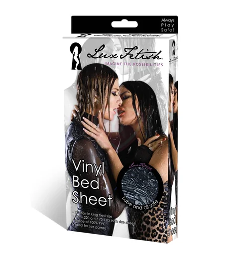 Простынь виниловая для эротических игр Vinyl Bed Sheet фото 2