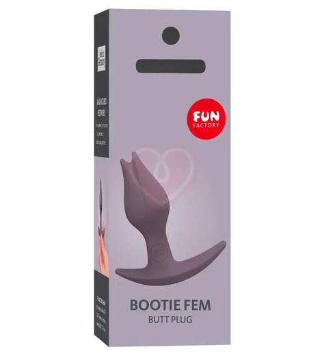Анальная пробка Fun Factory Bootie Fem фиолетовая фото 2
