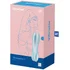 Вибростимулятор Satisfyer Threesome 1 с тремя кончиками голубой фото 3