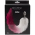 Анальная пробка Diamond Galaxy Pink с розовым хвостом фото 3