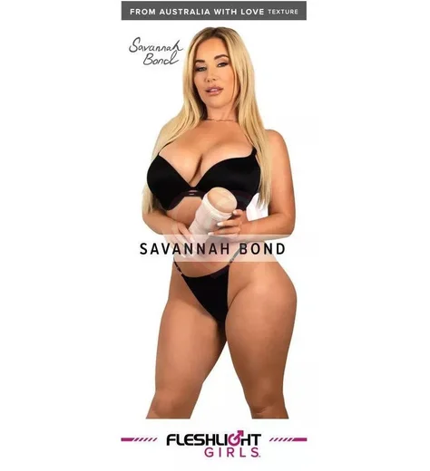 Мастурбатор Fleshlight Girls Savannah Bond From Australia With Love копия вагины фото 4