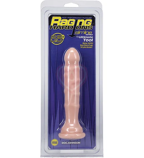 Анальный реалистичный фаллоимитатор с присоской Raging Hard-Ons Slimline 13 см фото 2