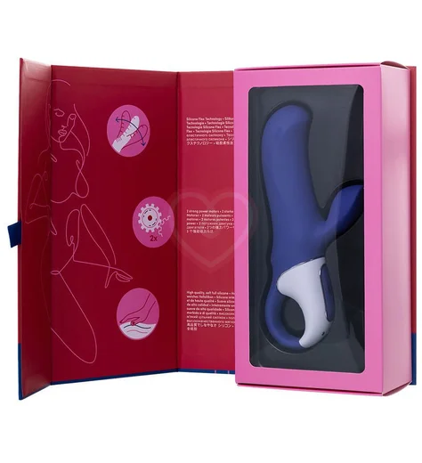 Вибратор Satisfyer Vibes Magic Bunny фиолетовый фото 8