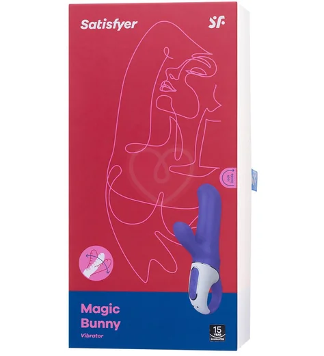 Вибратор Satisfyer Vibes Magic Bunny фиолетовый фото 9