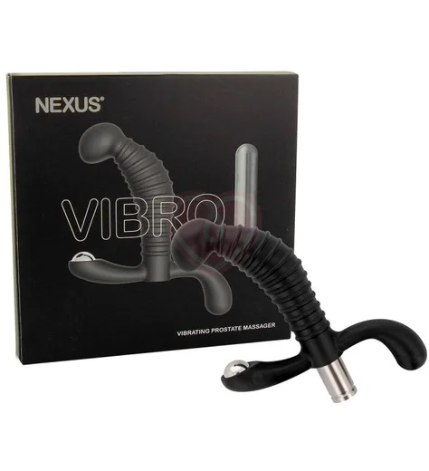 Стимулятор простаты с вращающимся шариком Nexus Vibro чёрный фото 2