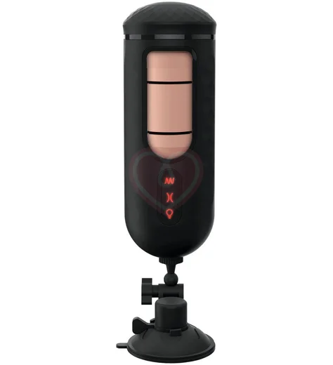 Мастурбатор с вибрацией и сжатием PipeDream Pdx Elite Vibrating Mega Milker телесный фото 2