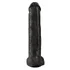 Фаллоимитатор-гигант с присоской King Cock with Balls 40 см черный фото 4