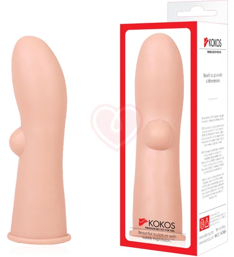 Стимулирующая насадка с бугорком Kokos Extreme Sleeve ES001-M фото 8
