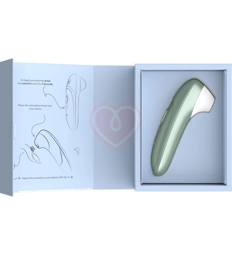 Бесконтактный клиторальный стимулятор Womanizer Pro зелёный фото 5