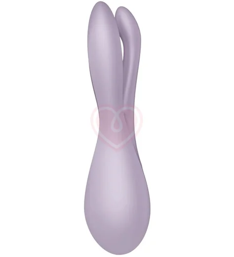 Вибростимулятор Satisfyer Threesome 2 с тремя кончиками фиолетовый фото 4