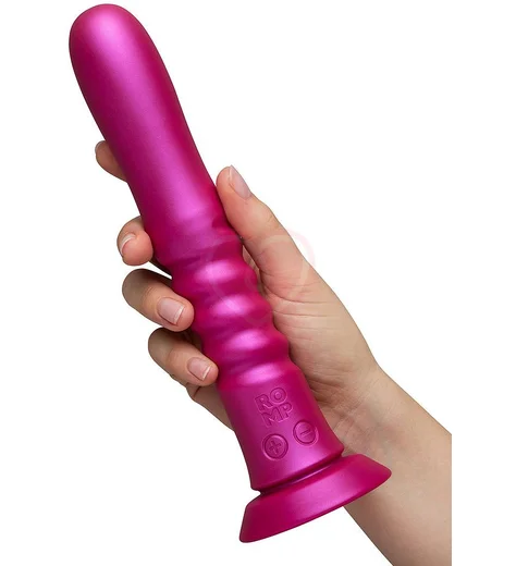 Вибратор на присоске Romp Jiggle розовый фото 8