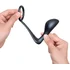 Анальная пробка с эрекционным кольцом Ringer Cock Ring Plug чёрный фото 5