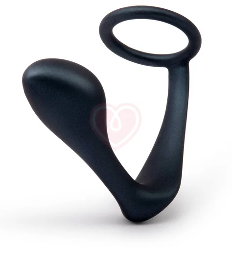 Анальная пробка с эрекционным кольцом Ringer Cock Ring Plug чёрный фото 8