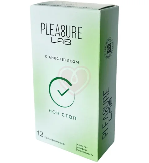 Презервативы с анестетиком и силиконовой смазкой Pleasure Lab 12 шт фото 2