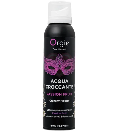 Шипучая пена для массажа Orgie Acqua Croccante маракуйя 150 мл фото 1