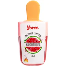 Бальзам для губ разогревающий Yovee Жаркий поцелуй с ароматом арбуза 5 мл