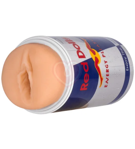 Мастурбатор вагина в банке энергетика Cnex Alive Red Doll фото 1