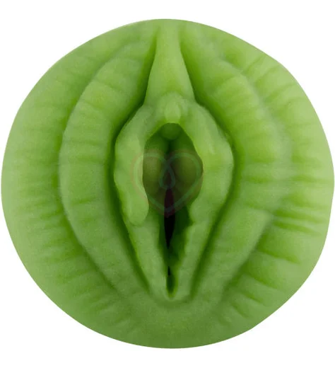 Мастурбатор вагина в банке энергетика Cnex Alive Monster Masturbator зелёный фото 1