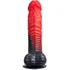 Реалистичный фаллоимитатор с подвижным внешним слоем Silexd Devil Red 20 см красный фото 3