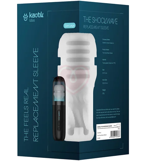 Сменный рукав для мастурбатора Svakom Kaotik Labs The ShockWave Regular белый фото 5