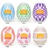 Набор мастурбаторов в форме яйца Tenga Eggs Wonder фото 1