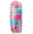 Мастурбатор Tenga Bobble Crazy Cubes розово-голубой фото 1