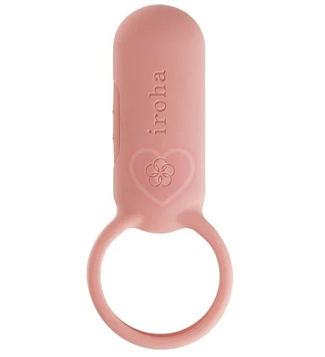 Эрекционное кольцо с вибрацией Tenga Iroha PaiRing Coral Pink коралл фото 1